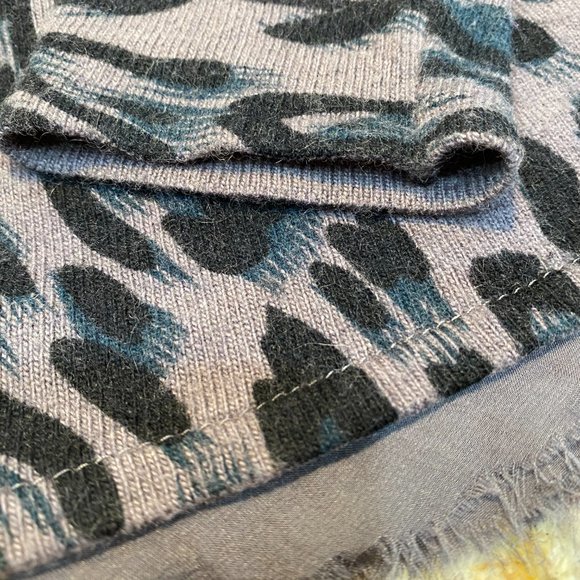 Stylish Leopard Print Cardigan Sweater - Picture 6 of 7